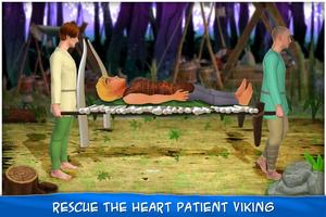 Viking Bone Doctor: Caveman Operate Now Hospital captura de pantalla 1