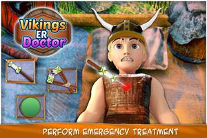 Viking Bone Doctor: Caveman Operate Now Hospital captura de pantalla 2