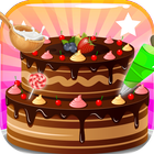 Crazy Cake Chef: juego Food Street Cake Maker icono