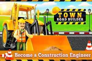 Real Road Construction Simulator - Bagger Spiele Plakat