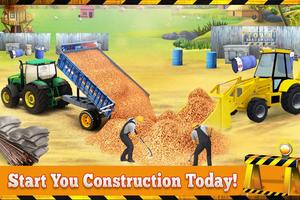 Real Road Construction Simulator - Bagger Spiele Screenshot 1