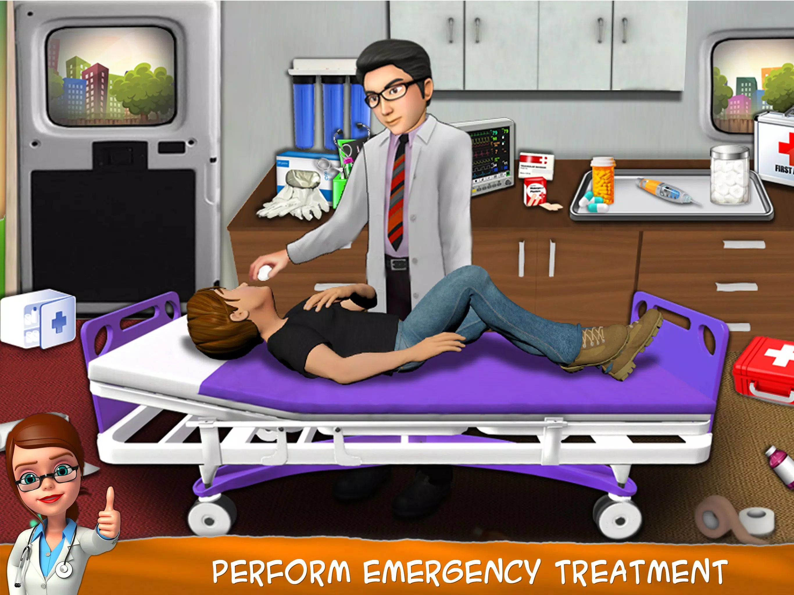 Download do APK de Jogos de Cirurgia Hospitalar para Android