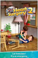 Heart Surgery Simulator 2:Jeu de médecin d'urgence Affiche