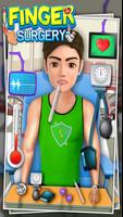 Finger Surgery ER Emergency: Hospital Manager Game captura de pantalla 1