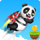 Panda Runner : Cross the hurdles Game APK
