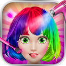 Hair Tattoo Paint - Salon Game APK