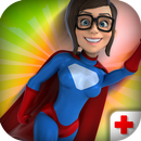 Superhero Doctor ER Surgery: Bone Virtual Hospital APK