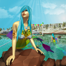 Mermaid Water Race 2017 : Cute & Fancy Mermaids APK