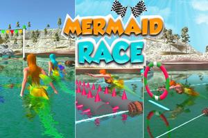Mermaid Water Race 2017 : Cute & Fancy Mermaids постер