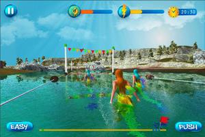 Mermaid Water Race 2017 : Cute & Fancy Mermaids скриншот 2