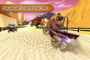 Animal Kart Racing Cartaz