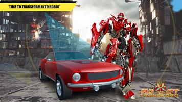 Super Robot Car Transform :Ultimate Transformation Screenshot 1