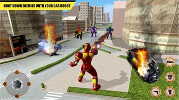 Super Robot Car Transform :Ultimate Transformation Screenshot 2