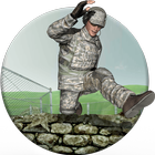 Para Commando Boot Camp Training: Armee Spiele Zeichen