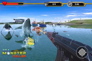 Extreme Sea Monster Killer 3D ảnh chụp màn hình 3