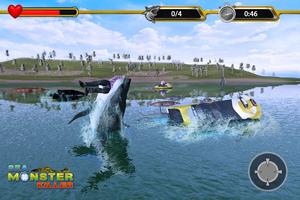 Extreme Sea Monster Killer 3D imagem de tela 2