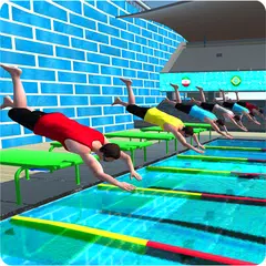 Water Sports Swimming Pool Simulator: Diving Game