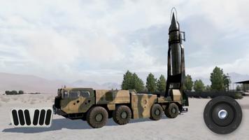 Army Missile Launcher 3D Truck syot layar 1