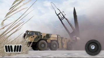 Army Missile Launcher 3D Truck syot layar 2