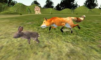 Red Fox Simulator 3D تصوير الشاشة 1