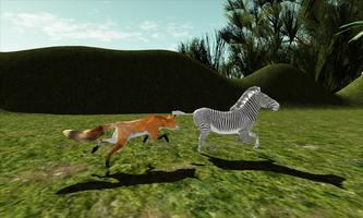 Red Fox Simulator 3D تصوير الشاشة 2
