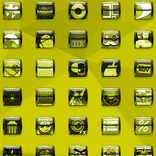Liquid Yellow Icon Pack