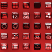 Liquid Red Icon Pack APK