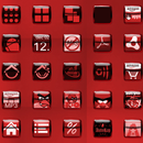 Liquid Red Icon Pack APK