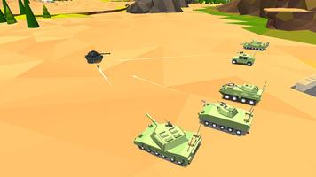 Blocky Tank War capture d'écran 2