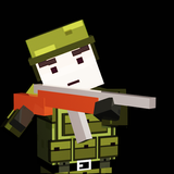 Blocky Zombie Hunter icône