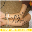 Casal tatuagem desenho