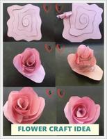 DIY Flower Craft Idea poster