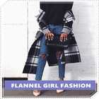 Flannel Fashion For Girl icon