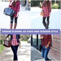 Flannel Fashion For Girl poster