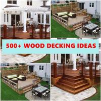 پوستر Wooden Deck Design