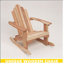 Modèle de chaise en bois unique APK