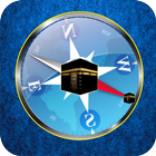 Qibla compass direction icon