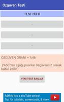 Özgüven Testi تصوير الشاشة 1