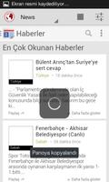 برنامه‌نما Haber Özet عکس از صفحه