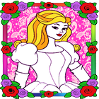 princess game & coloring book आइकन