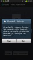 Walkie - Talkie via Bluetooth screenshot 2