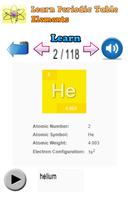 1 Schermata Learn Periodic Table Elements