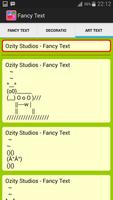 Fancy Text syot layar 2