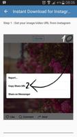 Instant Download for Instagram পোস্টার