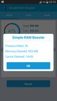 برنامه‌نما Simple RAM Booster عکس از صفحه