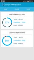 Simple RAM Booster captura de pantalla 3