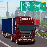Euro Truck Drive Game screenshot 1