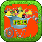 Fruta gardening Juego icono