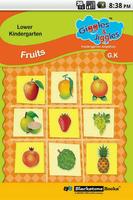 Fruits for LKG Kids پوسٹر