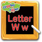 Letter W for LKG Kids Practice icône